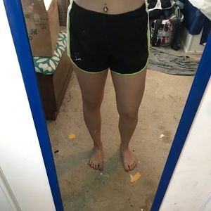 Black Puma athletic running shorts!